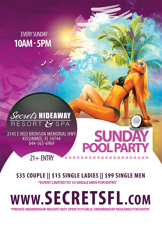Pool Party 10am-5pm - NYE Takeover