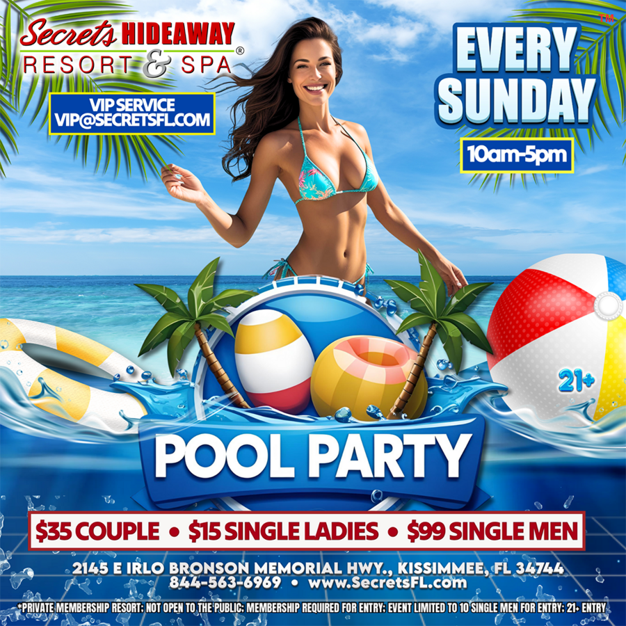 Mash Up Sunday Pool Party 10am-5pm