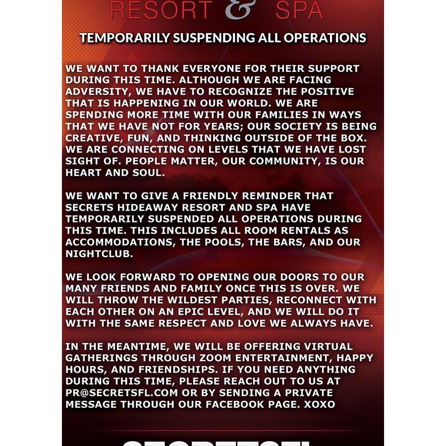 Meet & Greet Newbie Night - Resort Update - click here