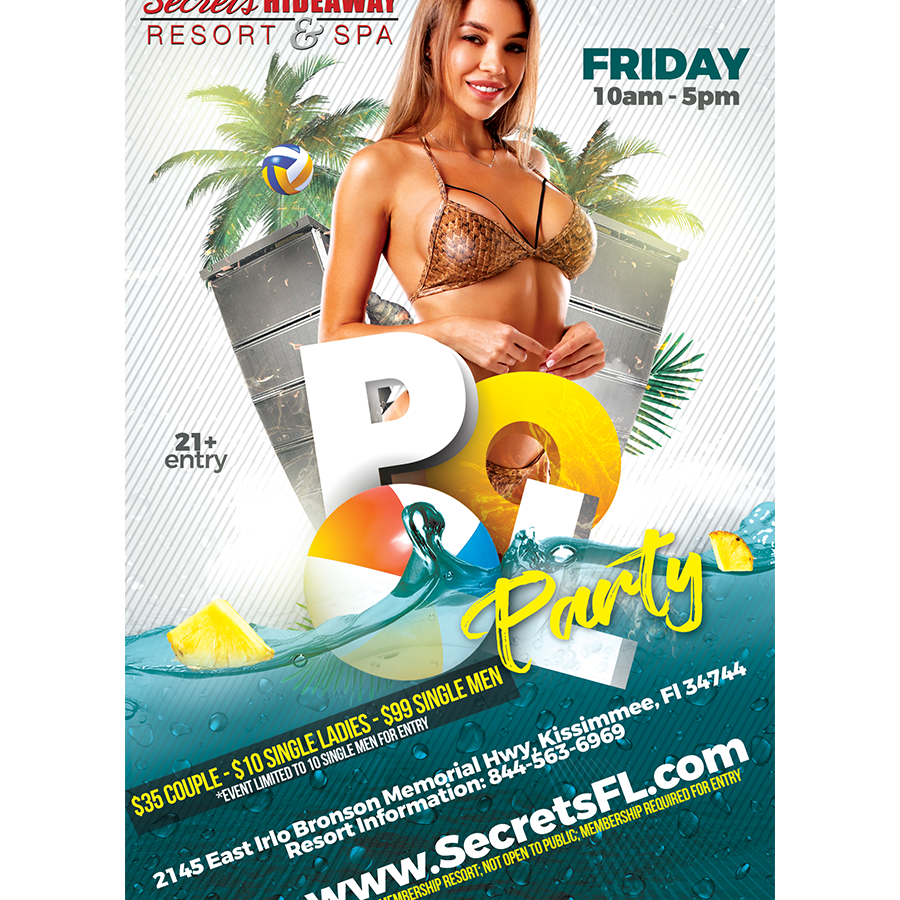 Pool Party 10am-5pm - iCandy Takeover