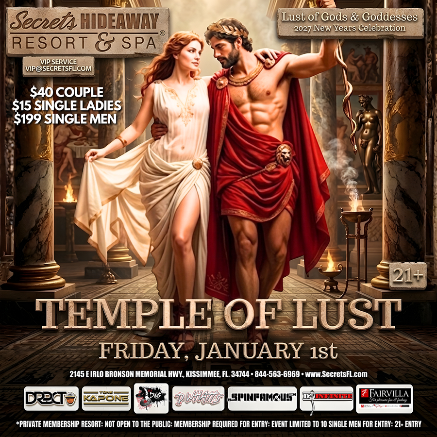 Temple of Lust - 2027/2028 New Years Celebration