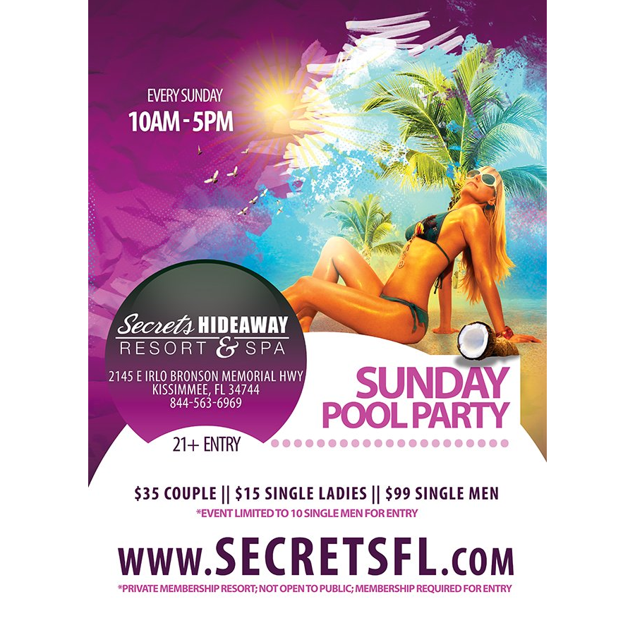 Pool Party 10am-5pm - Spring Fling
