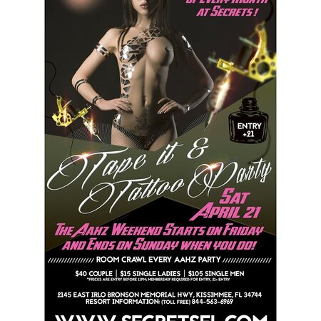 Tape It & Tattoo Party