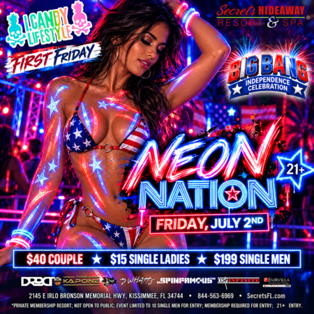 Neon Nation - i.Candy first Friday