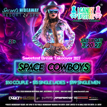 Space Cowboys - i.Candy Lifestyle Takeover