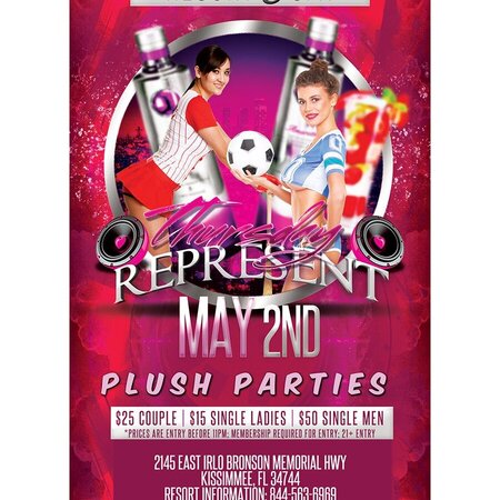 Thursday Night Represent - Sun Splash Takeover