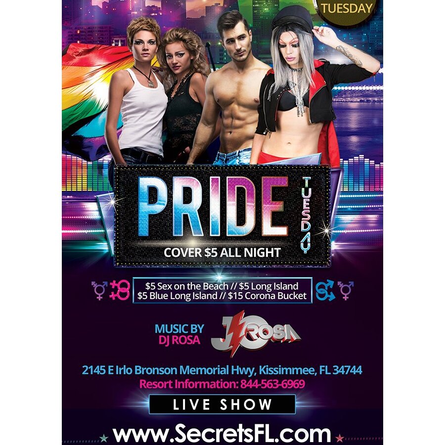 Wigs Gone Wild Glow - Pride Night