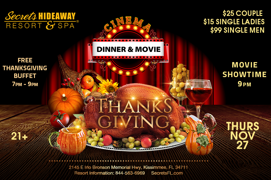 Thanksgiving Dinner & a Movie