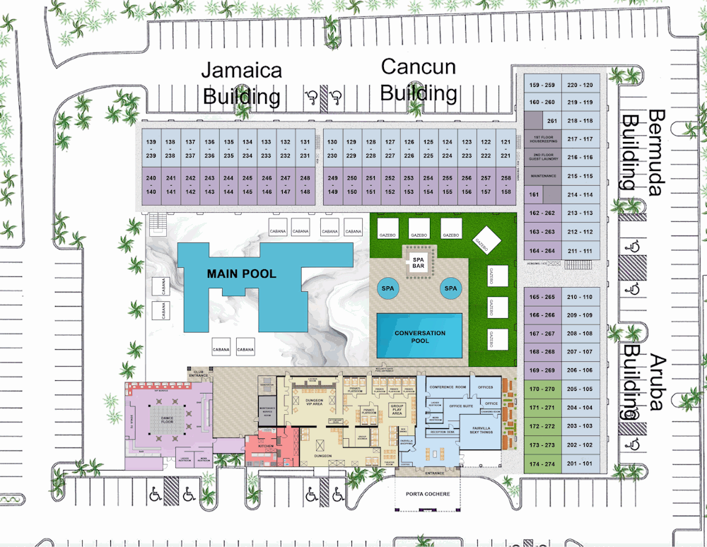 Secrets Siteplan